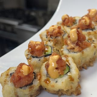 Spicy tuna tempura