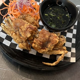 Soft shell crab tempura