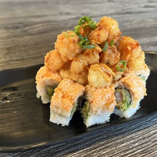 Popcorn tempura roll